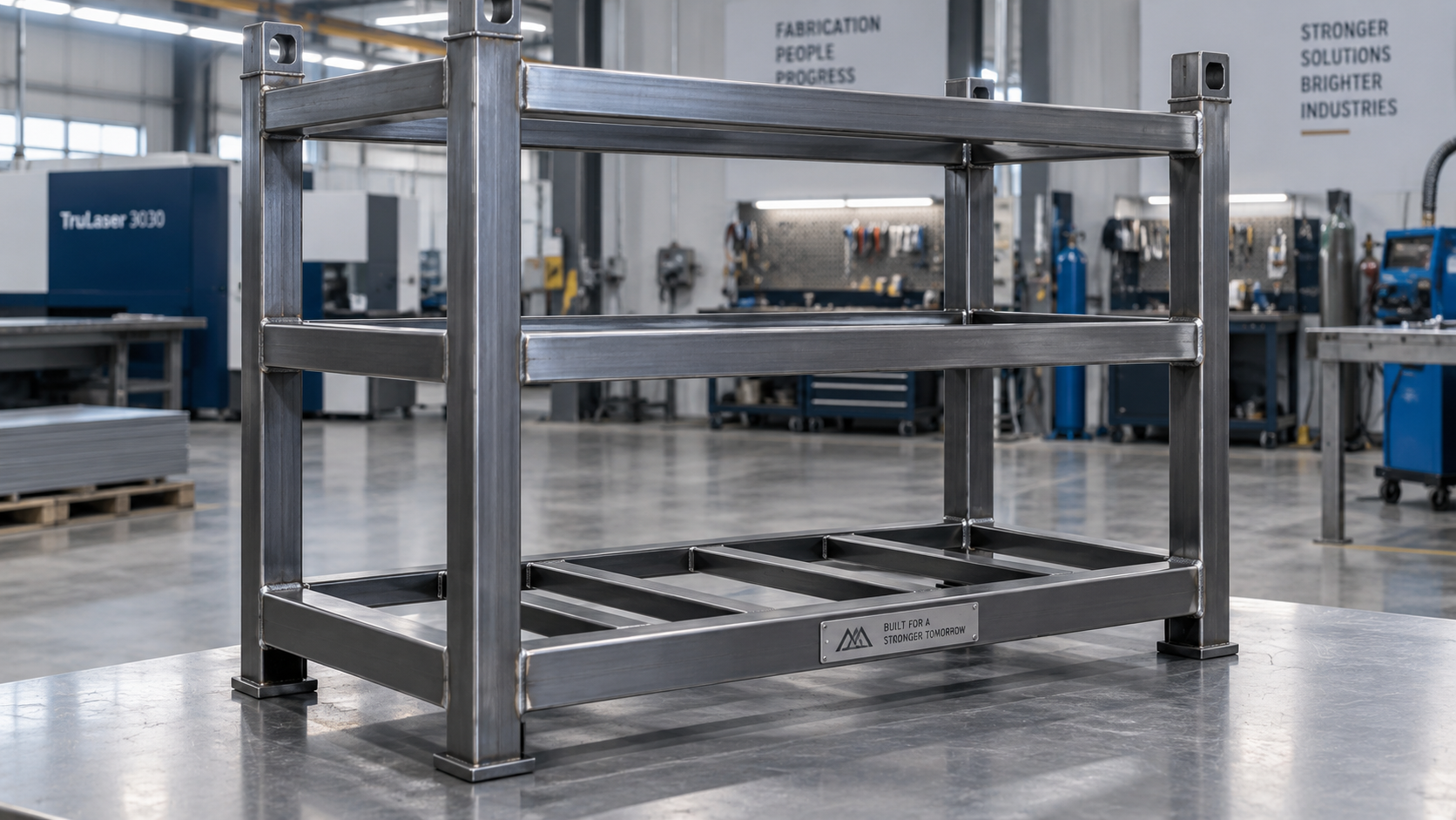 Metal Frame & Rack